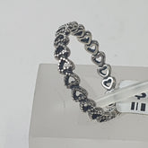 LADIES PANDORA SILVER RING -  Ring Size N / 7 US